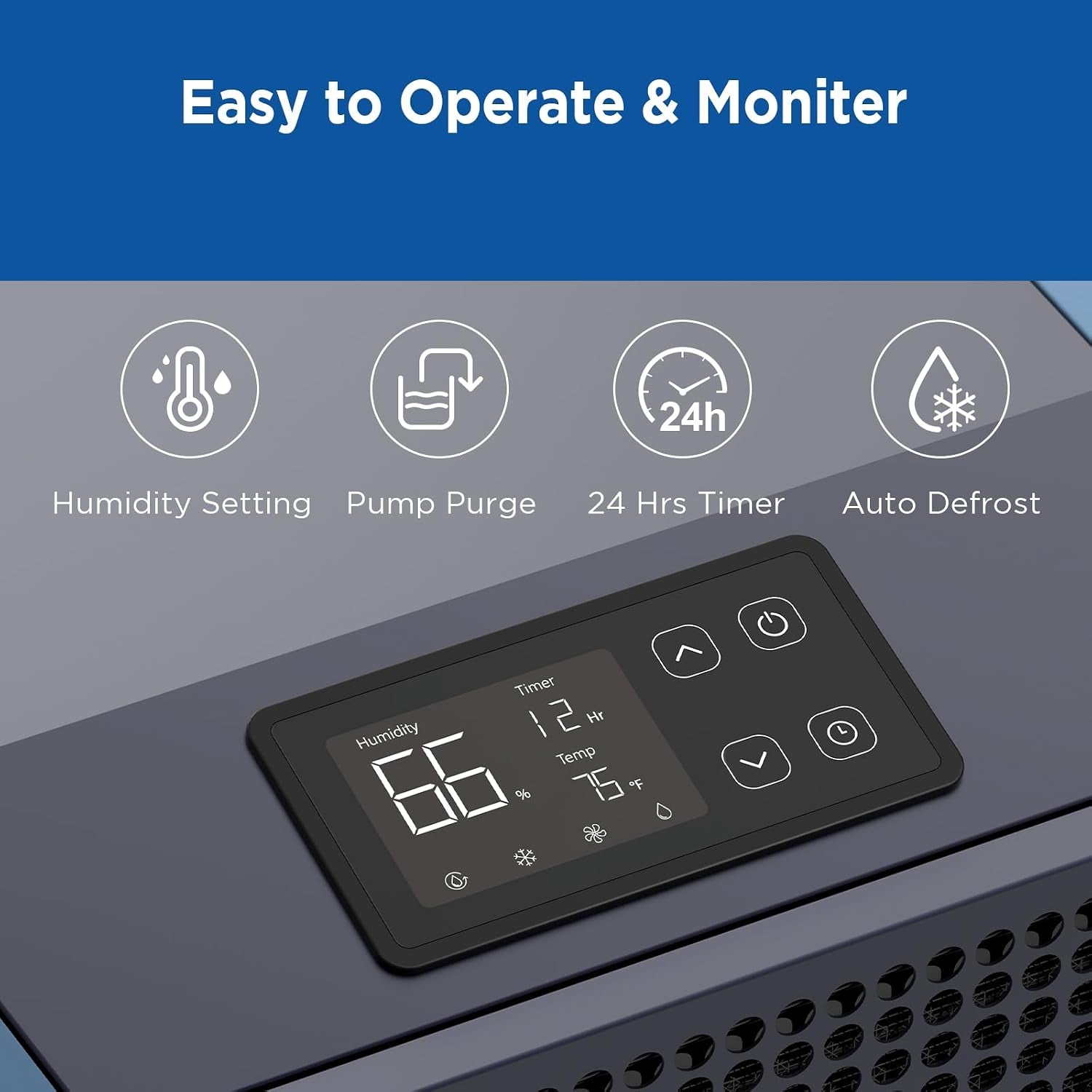 190 Pints Commercial Dehumidifier with Pump Portable | Auto Defrost | Timer | Industrial Heavy Duty Moisture Removal Dehumidifiers for Basement, Powerful Humidity Control for Large Spaces | Auto Drain