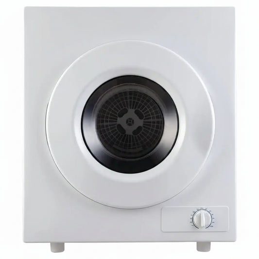 3.5 Cu. Ft. White Compact Electric Dryer