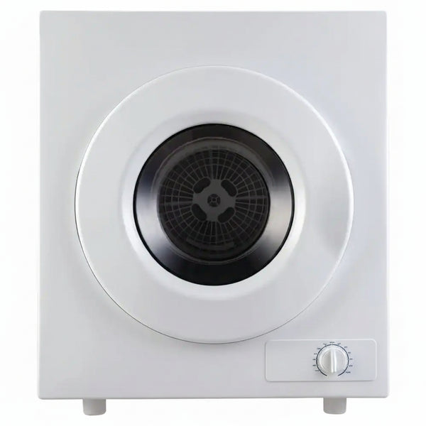 3.5 Cu. Ft. White Compact Electric Dryer