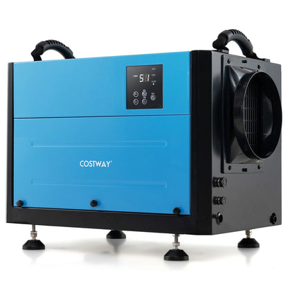 124 Pint Crawl Space Dehumidifier with 3 Modes and 24H Timer