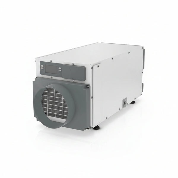 E070 Pro Dehumidifier Bundle - 70 Pint Whole House Dehumidifier - Full Complete Kit - Crawl Spaces, Basements, Whole Homes, Commercial up to 2,800 Sq. Ft - 5 Year Warranty Included