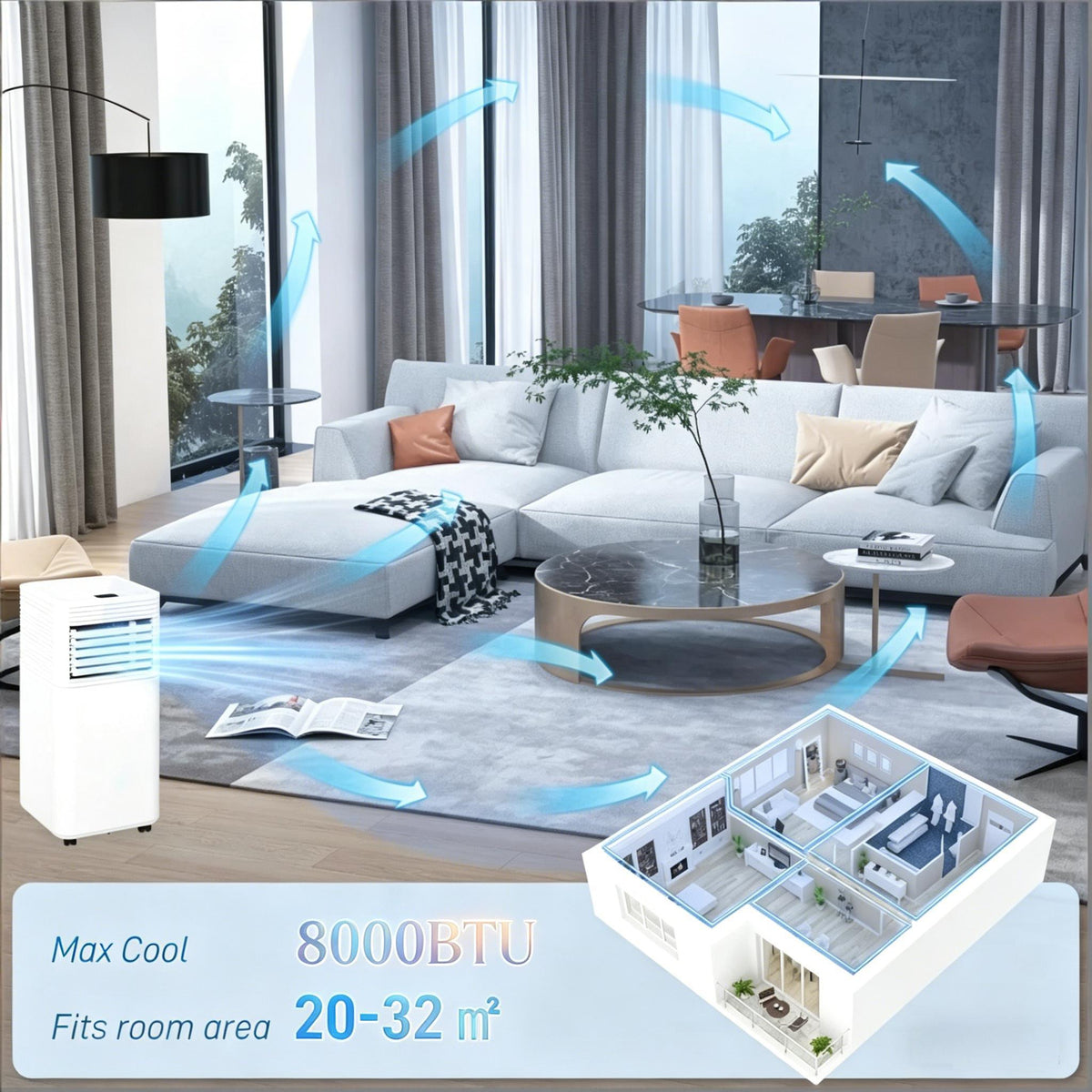 4-in-1 Versatile Air Conditioner