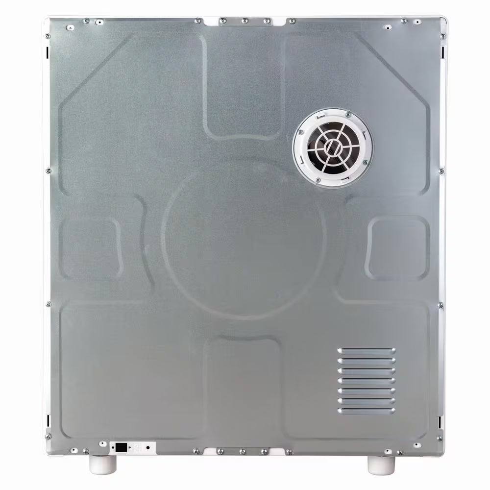 3.5 Cu. Ft. White Compact Electric Dryer