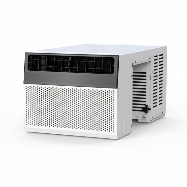 6,000 Btus Window Air Conditioner, U-Shaped Adjustable Depth, Window AC Unit with Washable Filter, Remote Control, Ultra Quiet, Cools up to 269 Sq. Ft., Quiet Operation, White