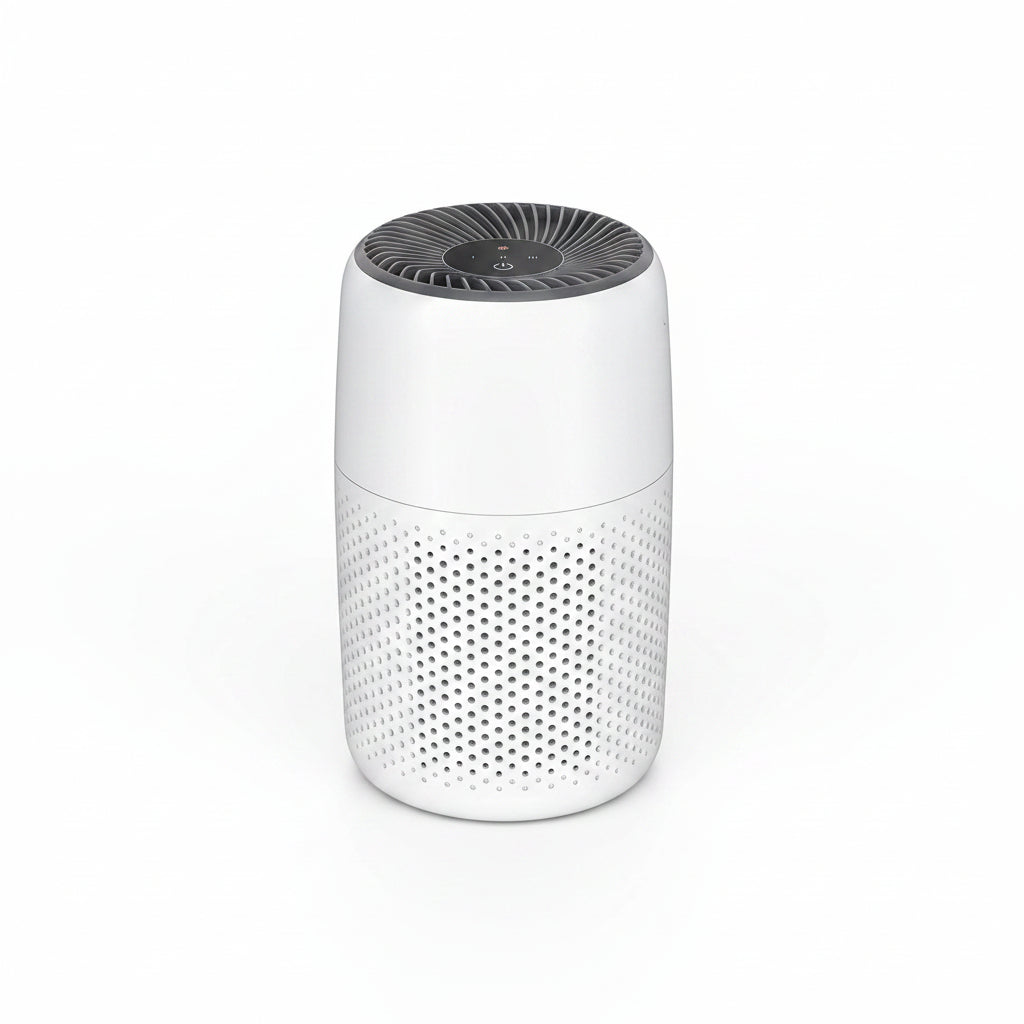 Air Purifiers, 1005 Sq.Ft, White & Air Purifiers for Bedroom Home, HEPA Freshener Filter Small Room Cleaner with Fragrance Sponge, White