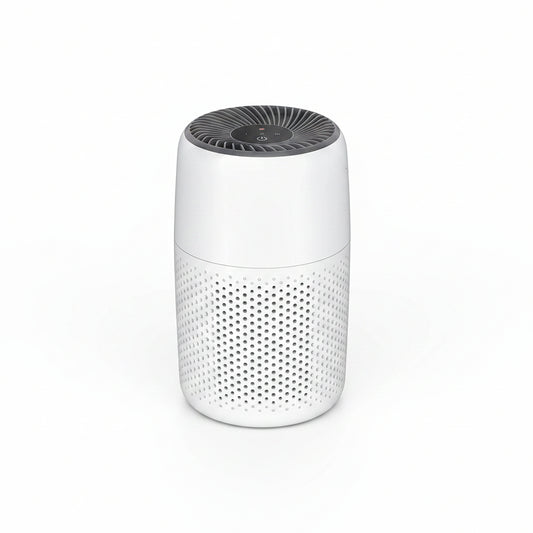 Air Purifiers, 1005 Sq.Ft, White & Air Purifiers for Bedroom Home, HEPA Freshener Filter Small Room Cleaner with Fragrance Sponge, White