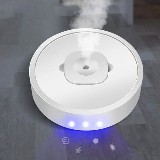 4-in-1 Movable Air Purifier Humidifier Ultraviolet Cleaner Aroma Diffuser