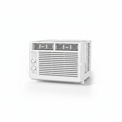 5,000 BTU Small Window Air Conditioner Unit Cool up to 150 Sq.Ft, Window AC Unit with Cool and Fan Mode, Quiet Operation, Adjustable Window Fit, Intuitive Mechanical Controls, White