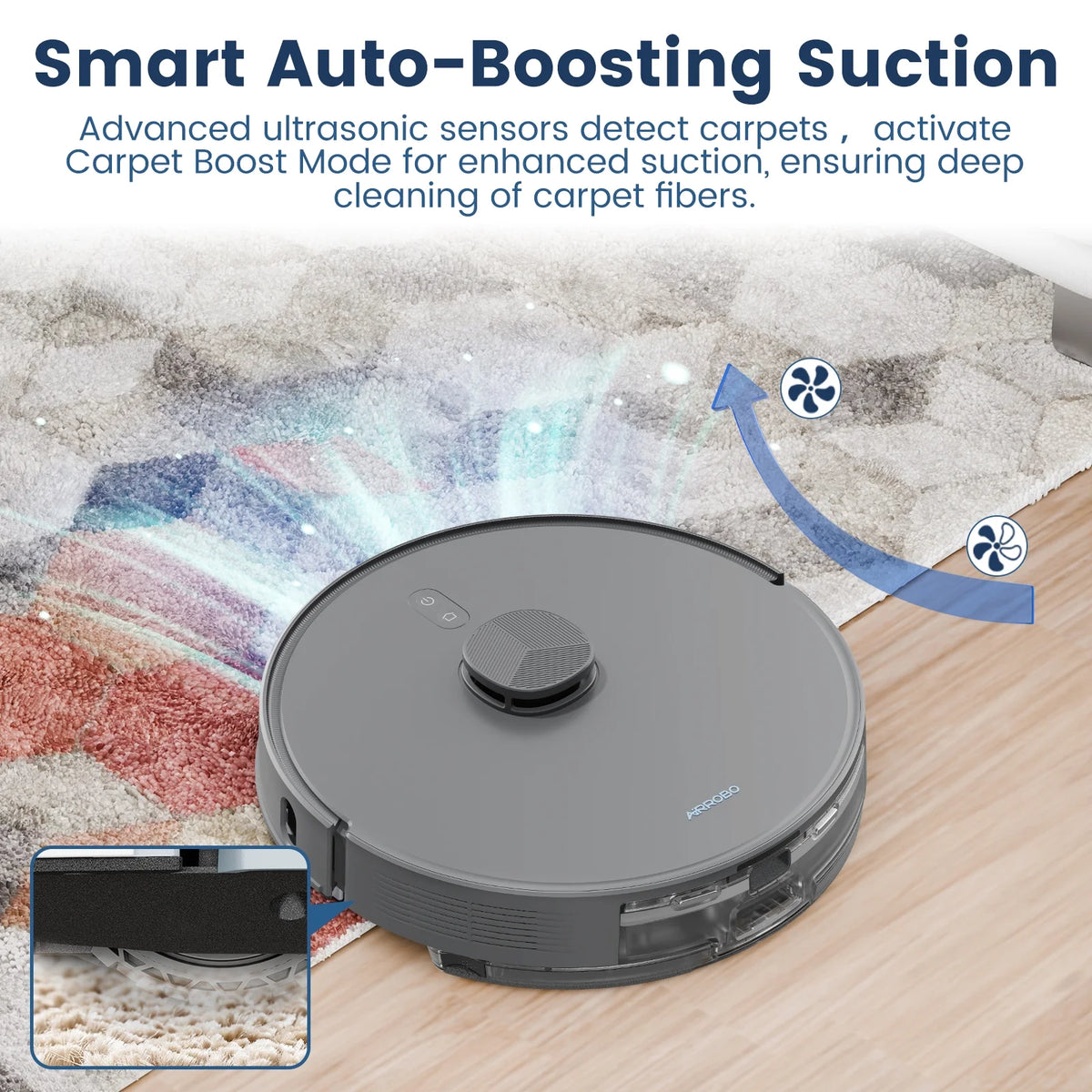 T25+ Robot Vacuum & Mops - Self-Empty, 75-Day Hands-Free, 10,000Pa Suction, Ultrasonic Carpet Detection, 240Min Runtime