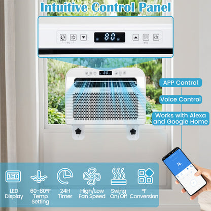 6500 BTU Window Air Conditioner with WiFi and Voice Control