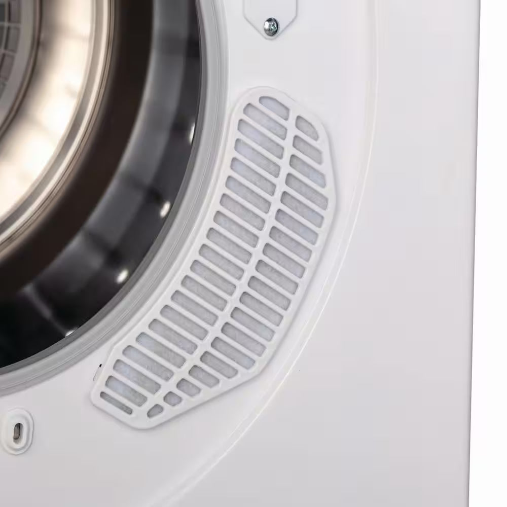 3.5 Cu. Ft. White Compact Electric Dryer