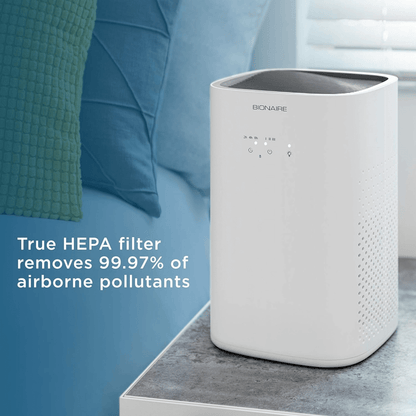 Bionaire True HEPA 360-Degree Touch-Control Air Purifier for Medium Size Rooms
