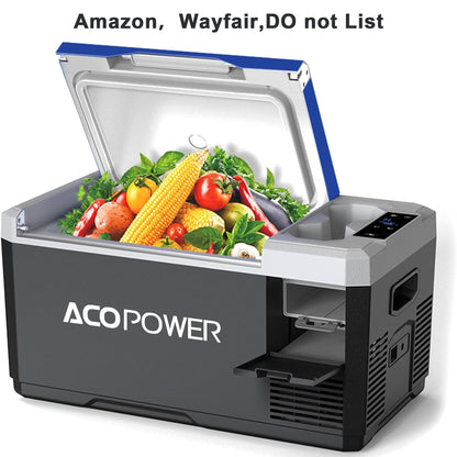 V18 Portable Refrigerator, 19Qt Car Freezer with APP Control