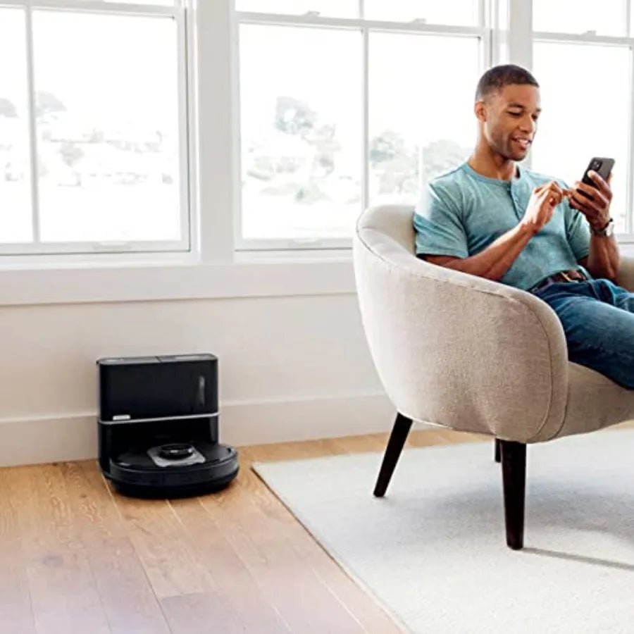 UR2500SR AI Ultra Robot Vacuum with Ultra Clean Home Mapping 30-Day Capacity Bagless Self Empty Base Perfect for Pet Hair WiFi